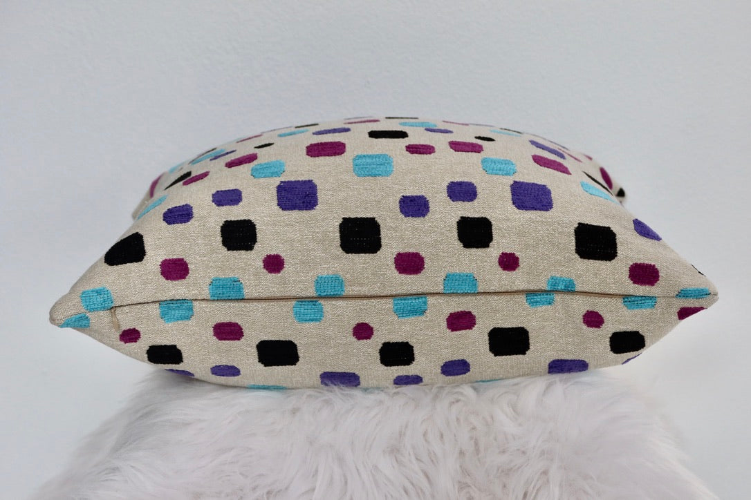 Square Polka Dots Pillow Cover
