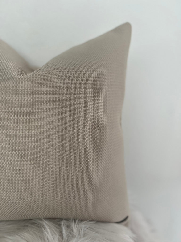 Cream Beige Pillow Cover