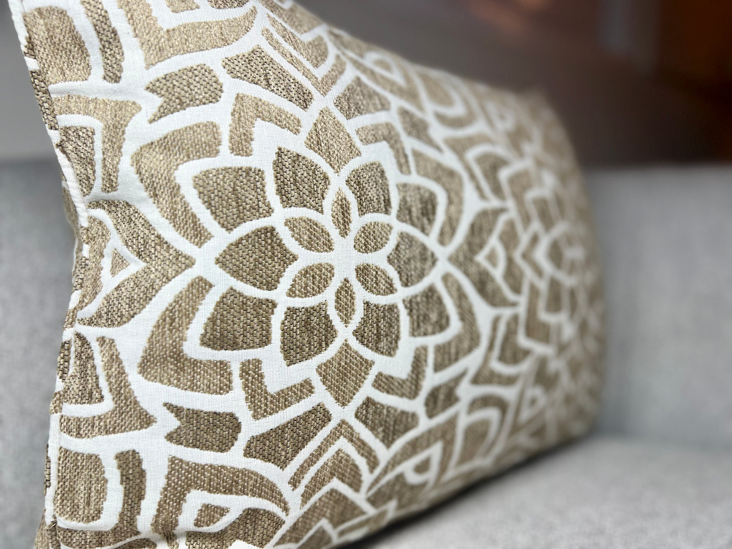 Lotus Flower Pillow Cover