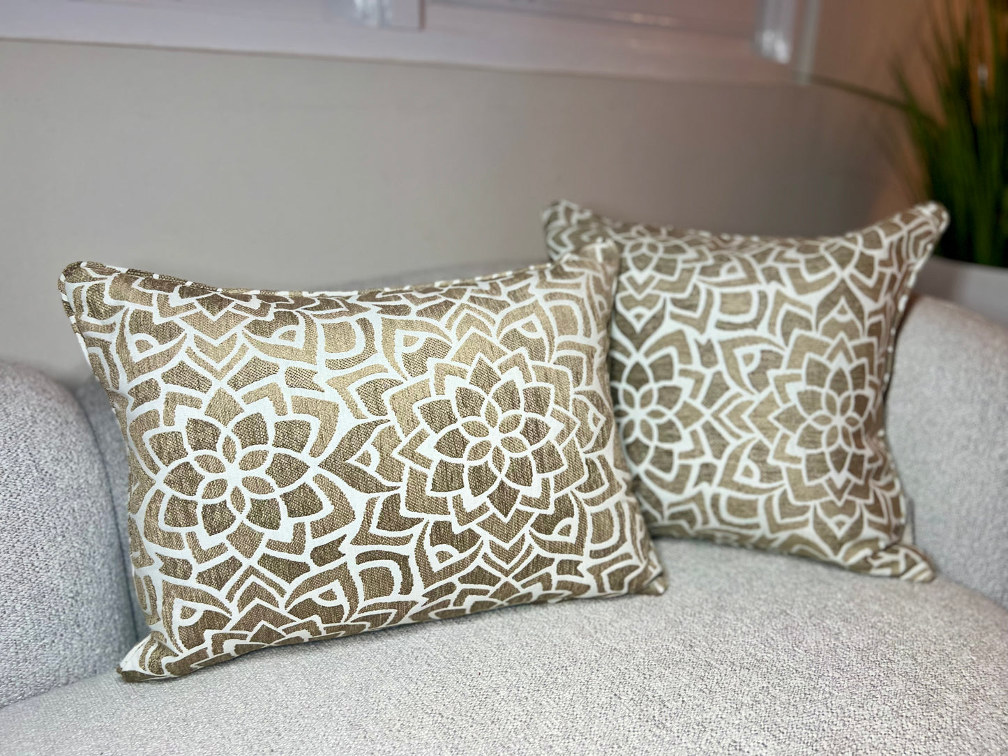 Lotus Flower Pillow Cover