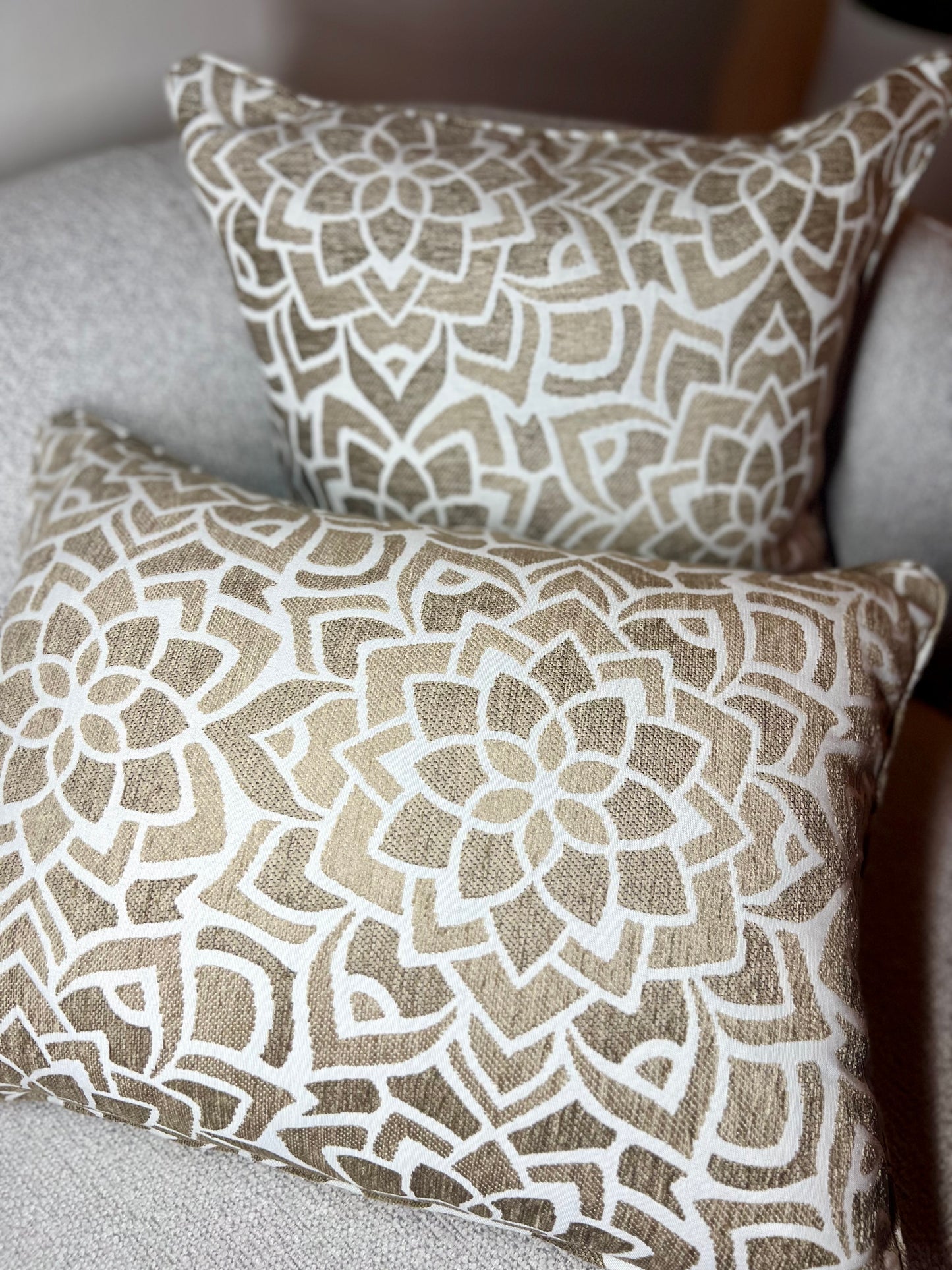 Lotus Flower Pillow Cover
