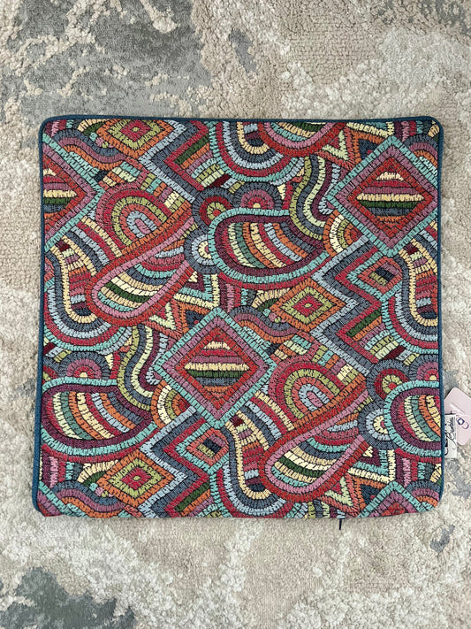 Paisley Mosaic Pillow Cover