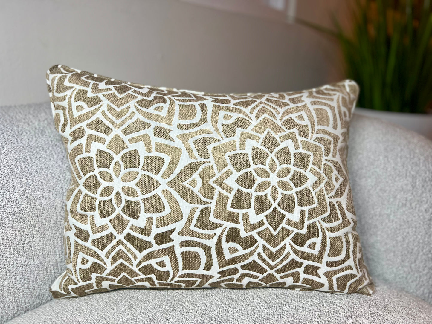 Lotus Flower Pillow Cover