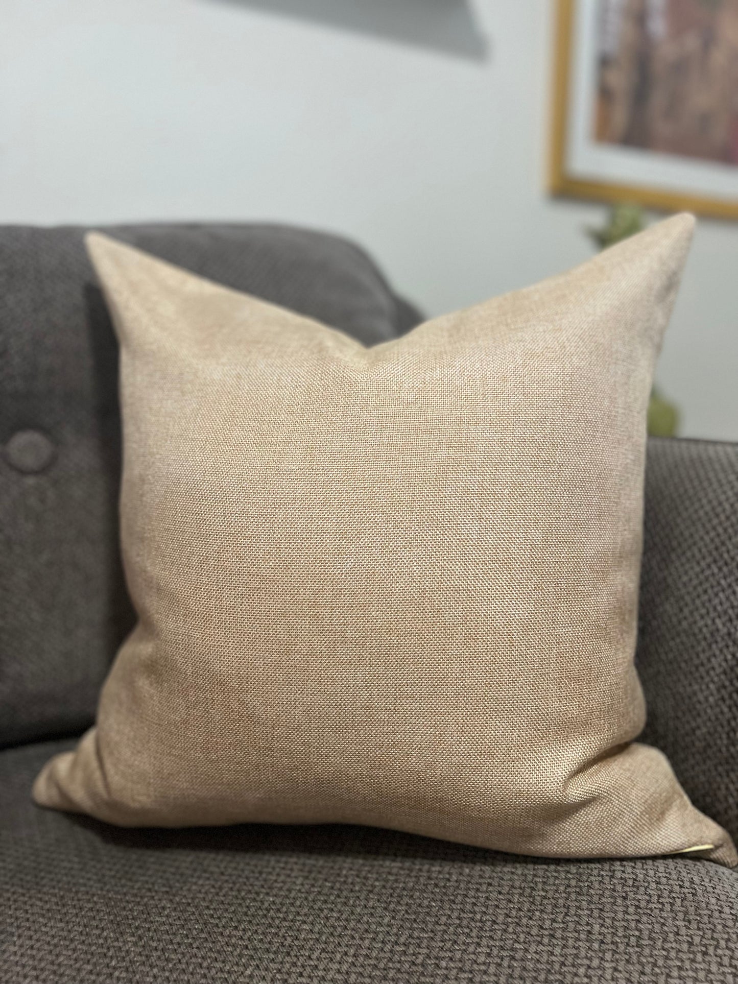 Golden Glitz Pillow Cover 18’’x18’’