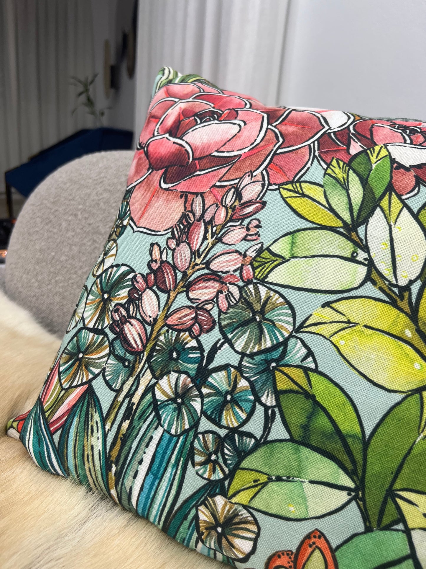 Fantasy Garden Pillow Cover - Designer Collection