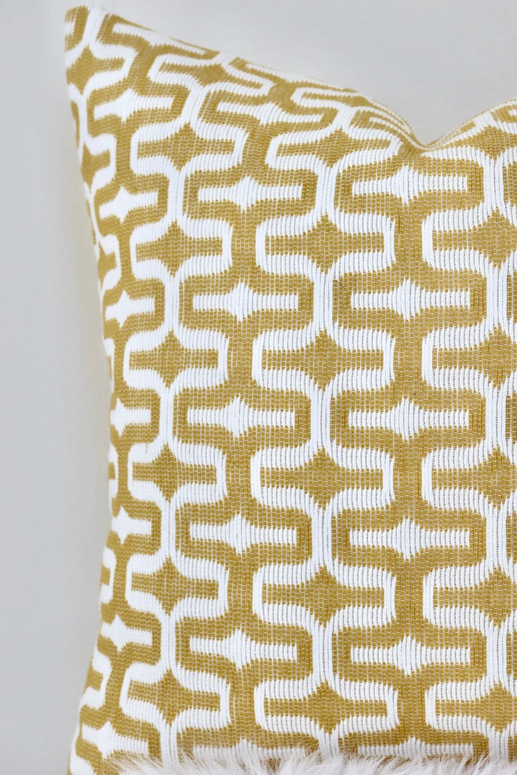 Lime Oasis Pillow Cover