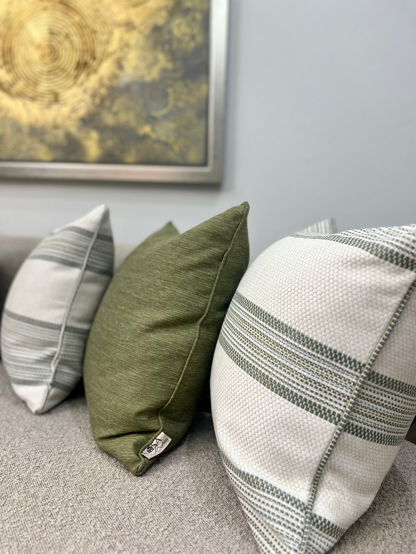 Soft Green Trio Bundle Pillow Covers