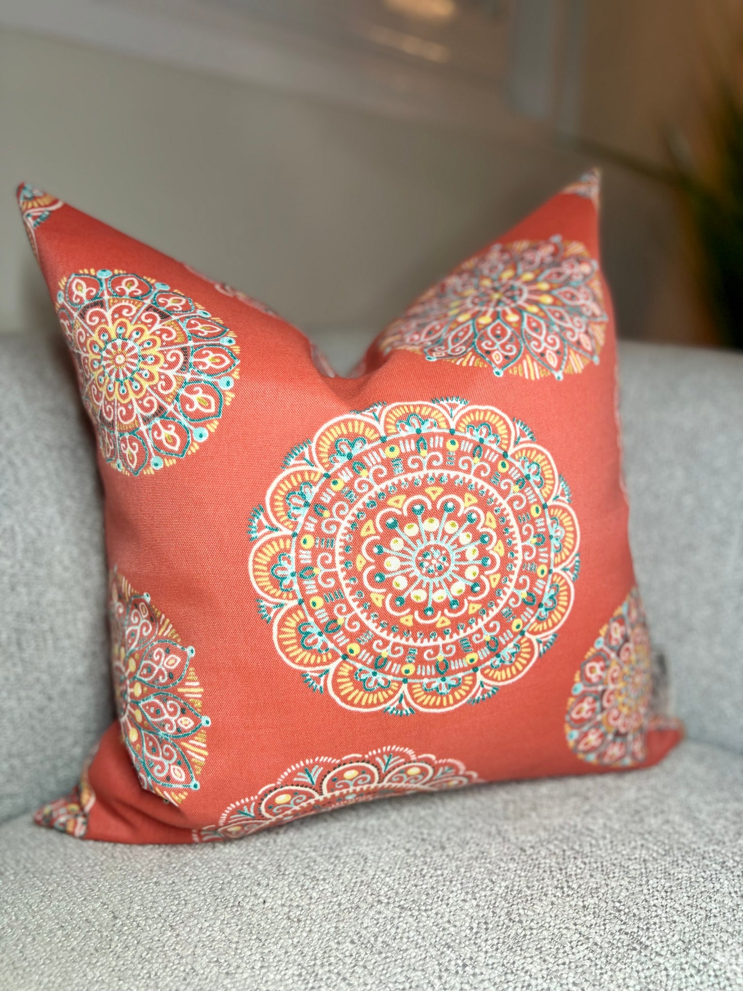 Mandala Bliss Pillow Cover - Outdoor Collection
