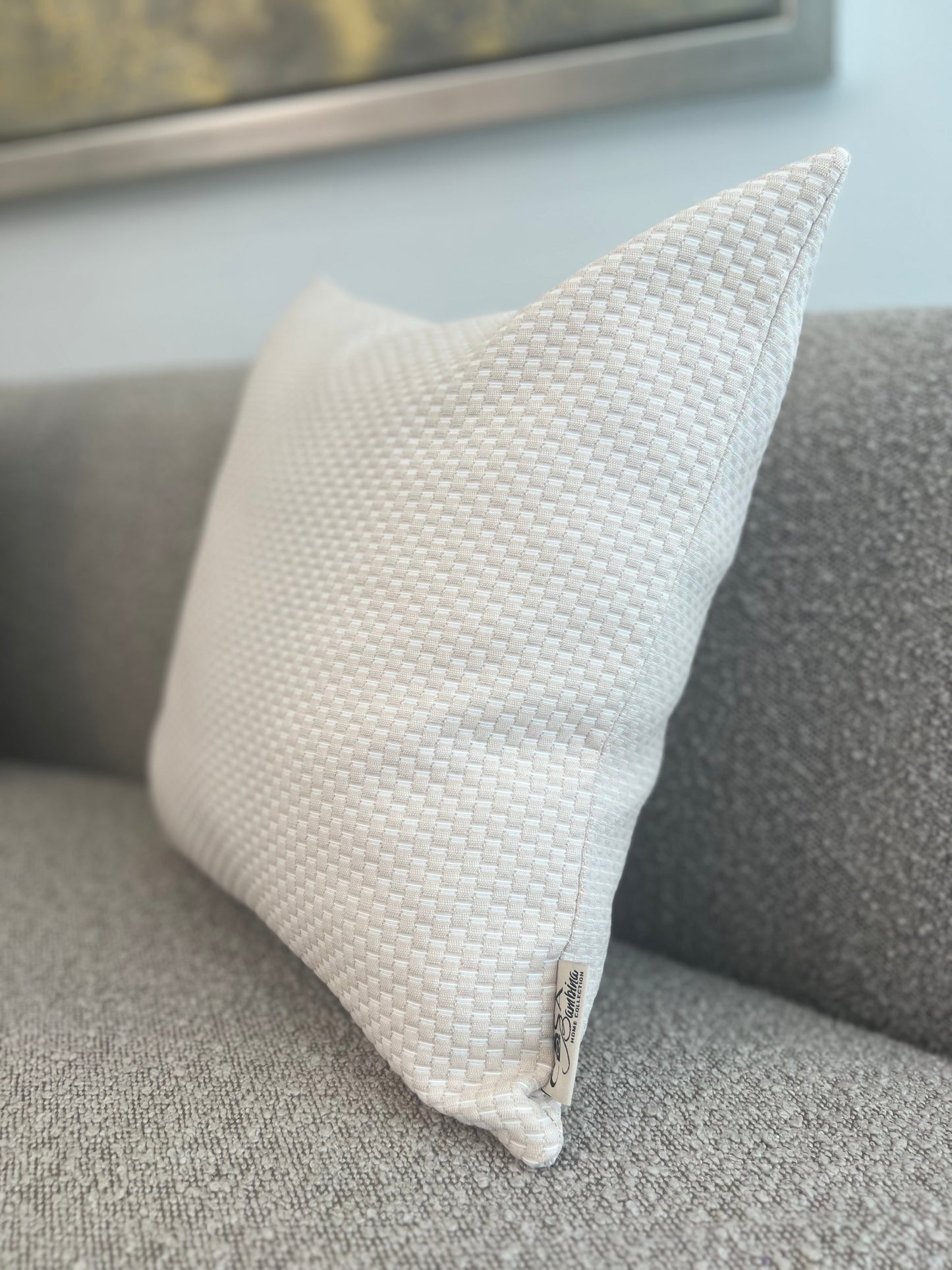 Textured Ivy Pillow Cover