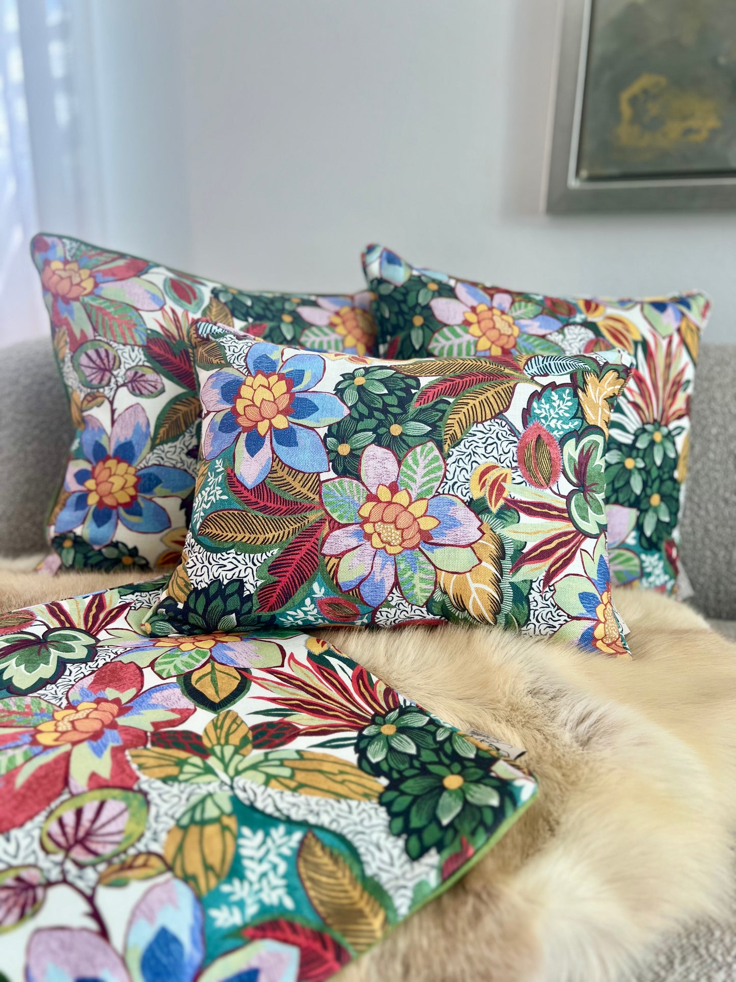 Tropic Muse Pillow Cover - Designer Collection