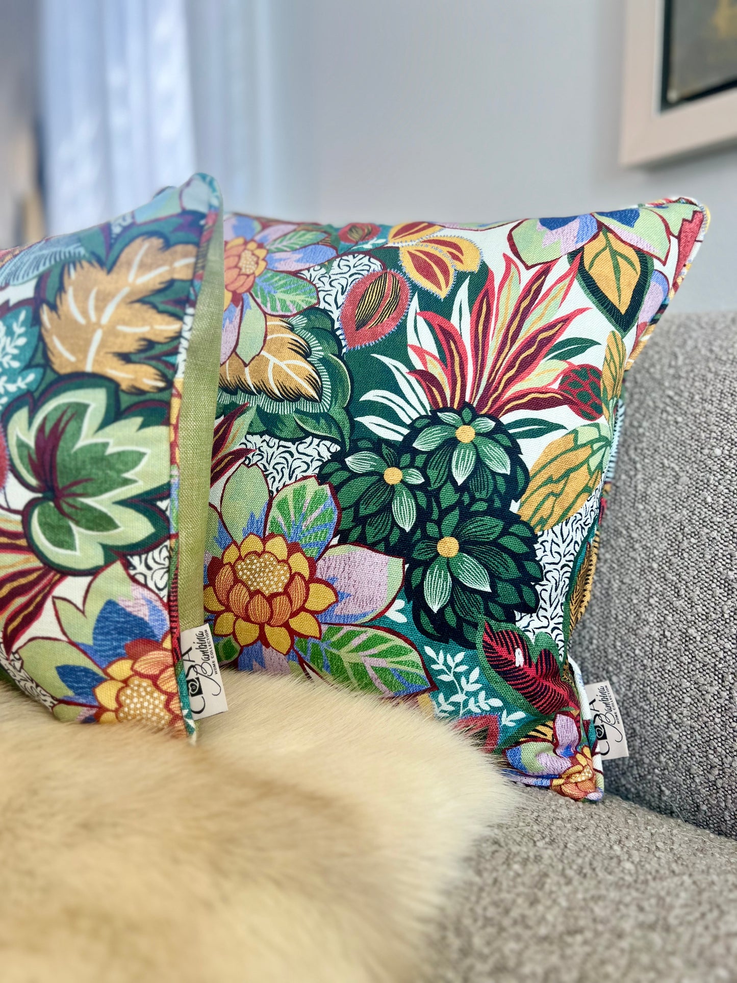 Tropic Muse Pillow Cover - Designer Collection