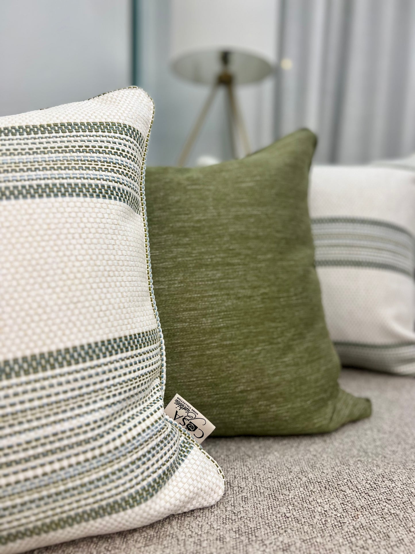 Soft Green Trio Bundle Pillow Covers