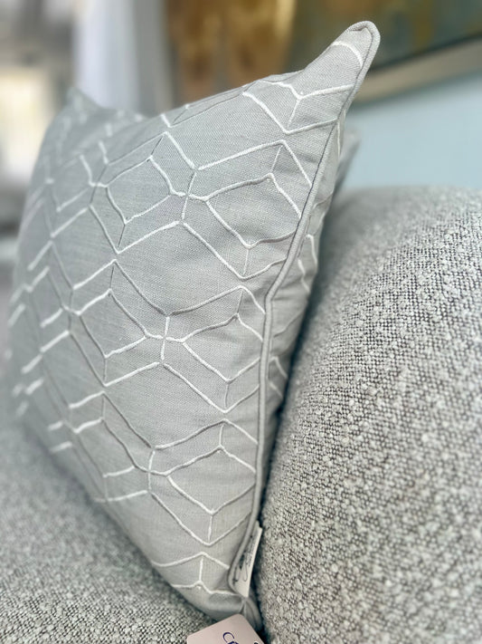 Diamond Drift Pillow Cover