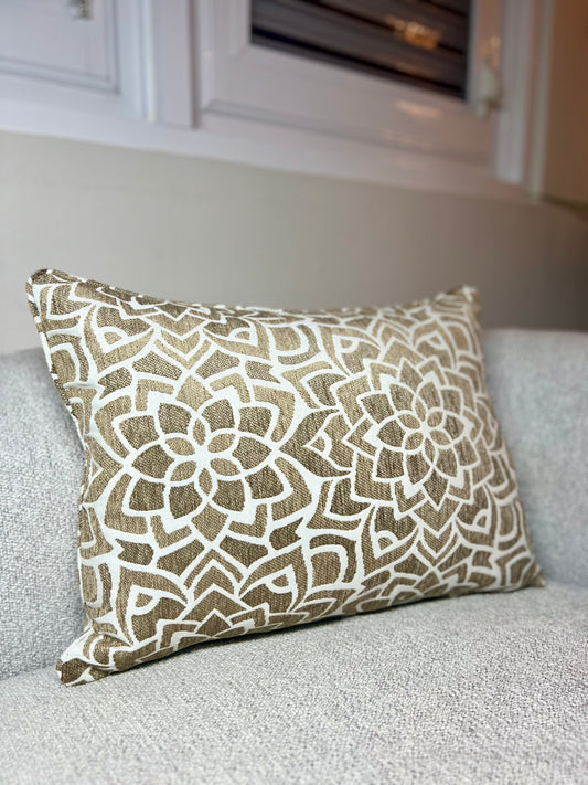Lotus Flower Pillow Cover