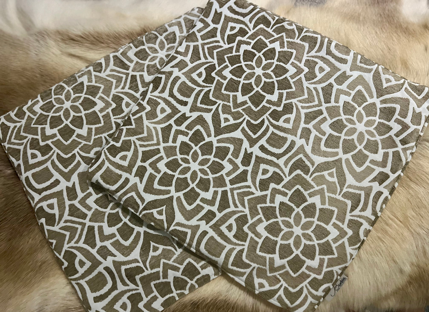 Lotus Flower Pillow Cover