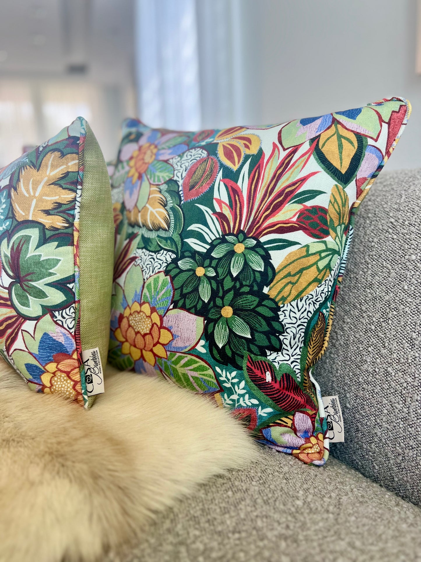Tropic Muse Pillow Cover - Designer Collection