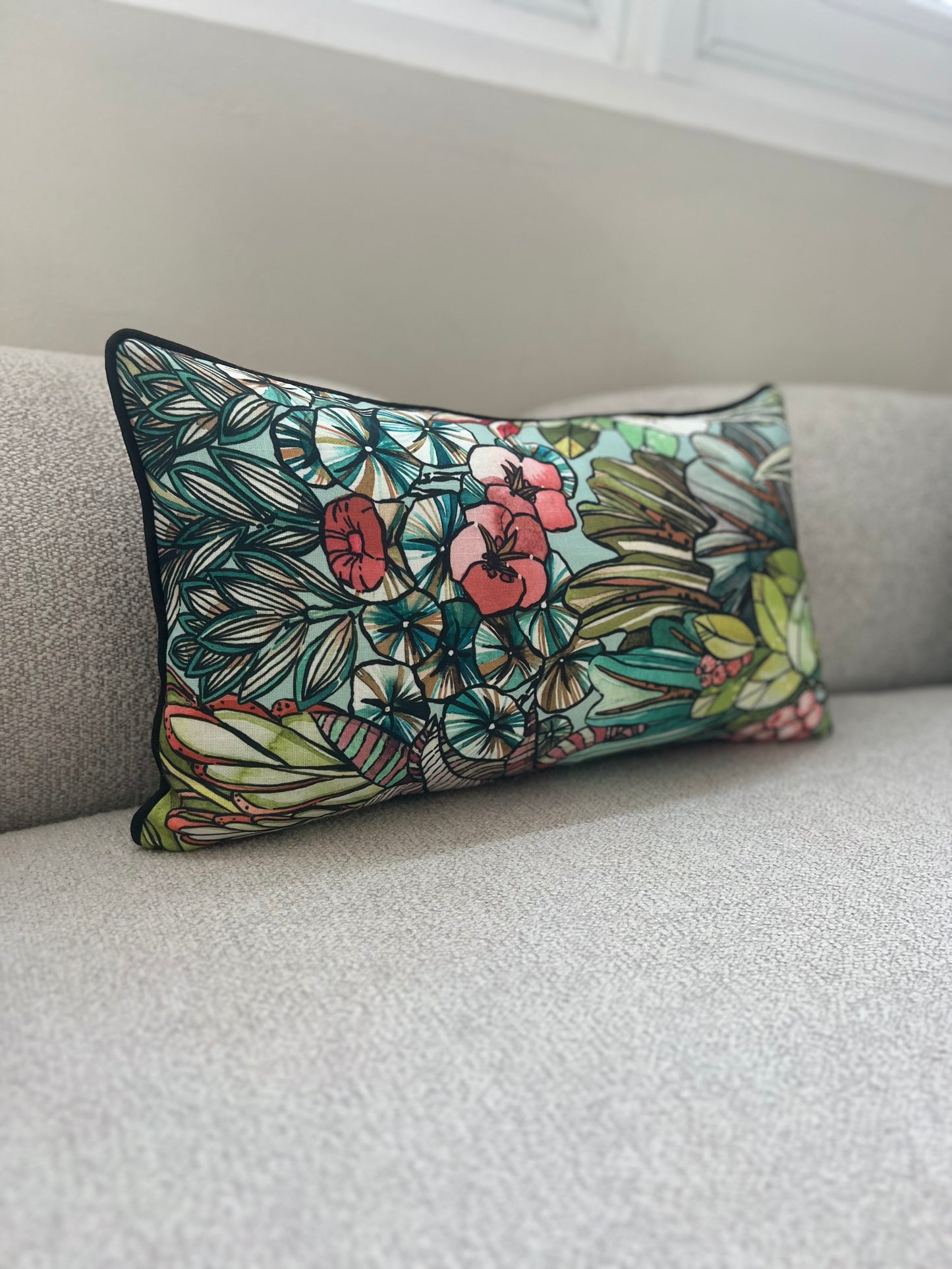 Fantasy Garden Pillow Cover - Designer Collection