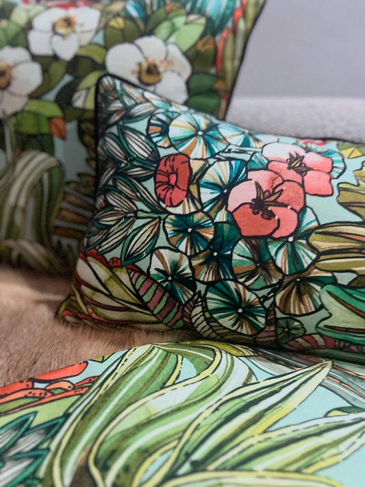 Fantasy Garden Pillow Cover - Designer Collection