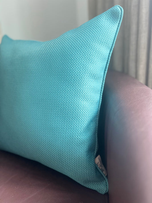 Teal Encanto Pillow Cover
