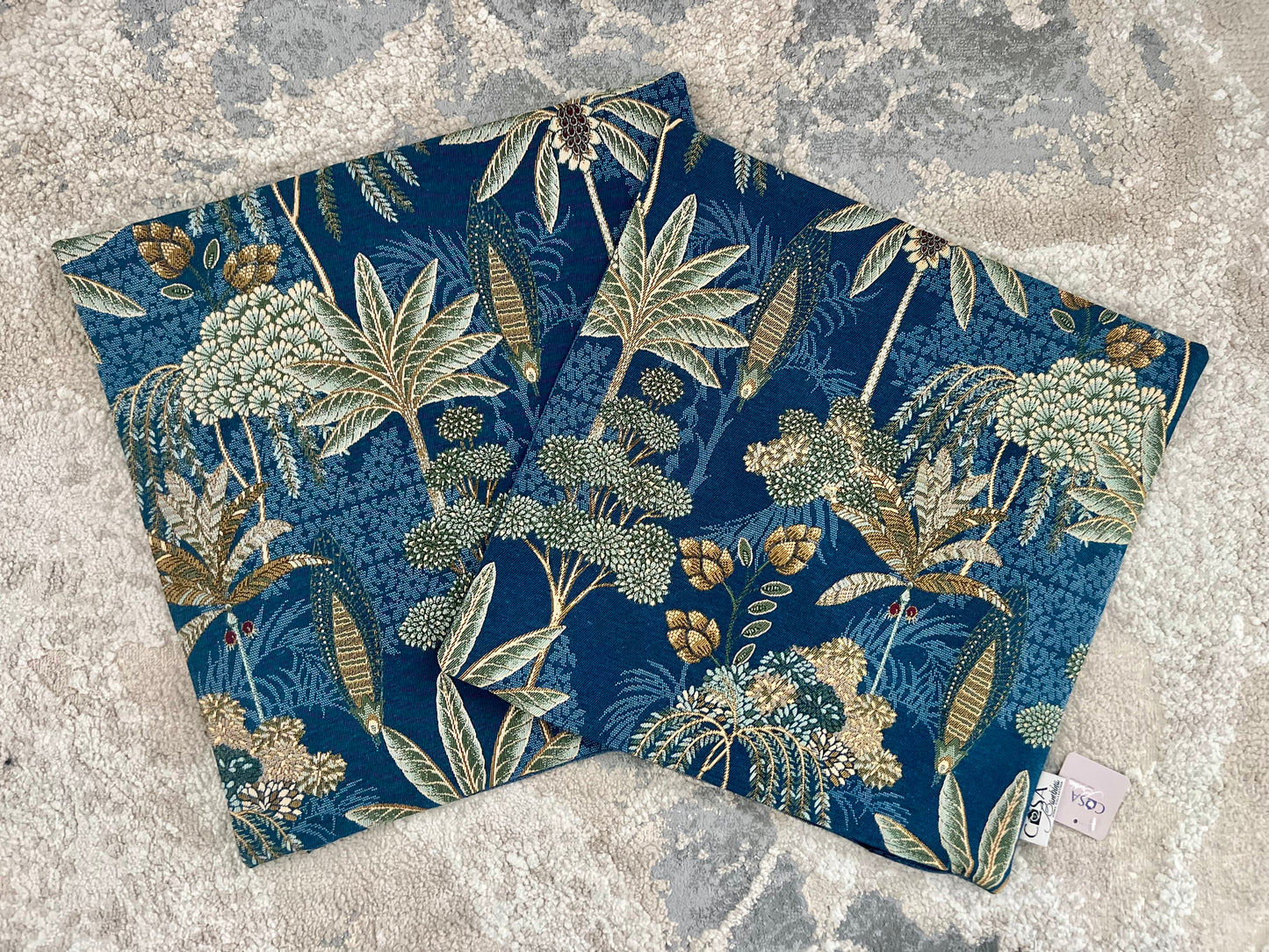 Tropical Garden Pillow Cover