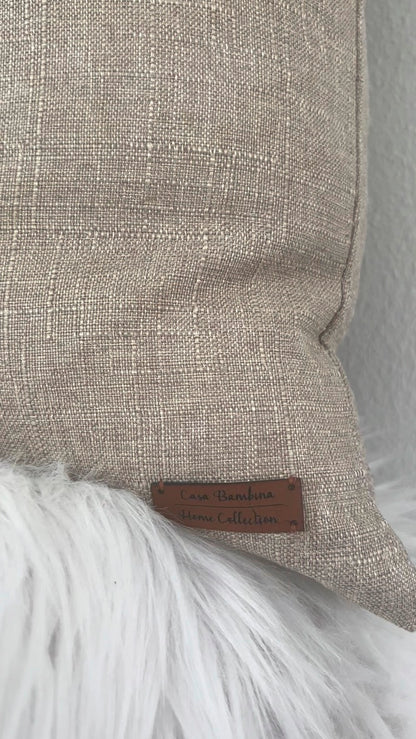 Latte Pillow Cover