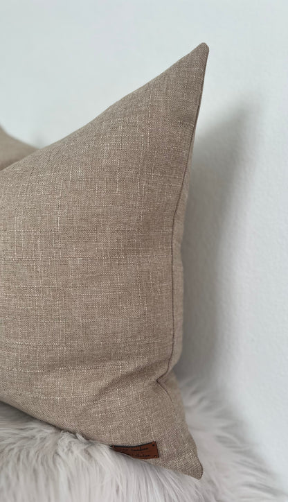 Latte Pillow Cover