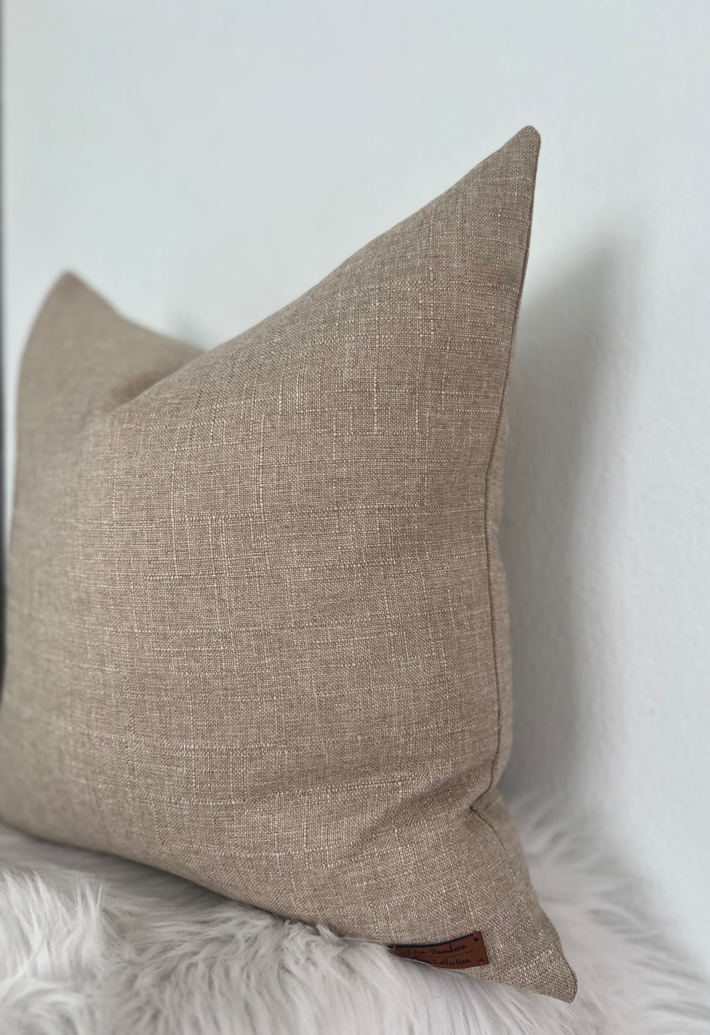 Latte Pillow Cover